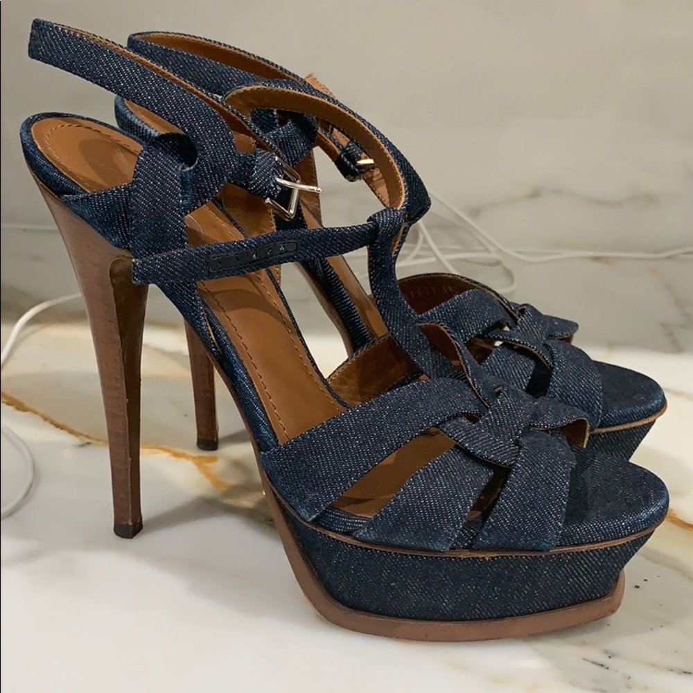 YSL tribute sandal 38